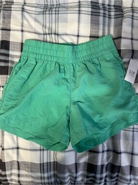 GAP Kids Mint Green Elastic-Waist Girls' Shorts